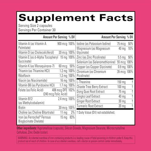 Hyland's Naturals Total Loving Care Multivitamin for Women + PMS Rescue - 60 Vegan Hyland's buy supplements canada