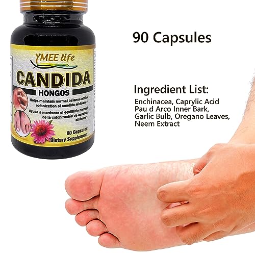 Productos El Colibri Candida Hongos 90 Capsules Productos El Colibri buy supplements canada