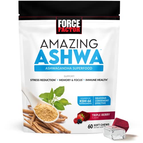 Force Factor Amazing Ashwa for Stress Relief, Memory, Focus, and Immune Support Health Force Factor buy supplements canada
