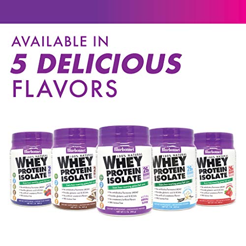 Bluebonnet Nutrition Whey Protein Isolate Powder, 14 Serving, Vanilla, 1 lb Bluebonnet buy supplements canada