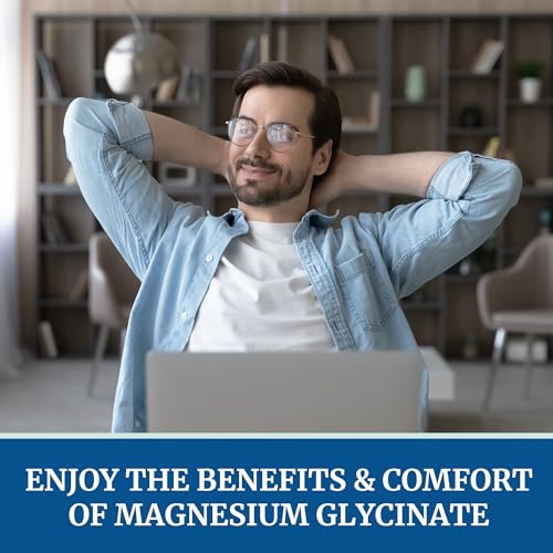 Magnesium Glycinate 500mg | Chelated Bisglycinate Complex for Muscle Relaxation Nobi Nutrition buy supplements canada