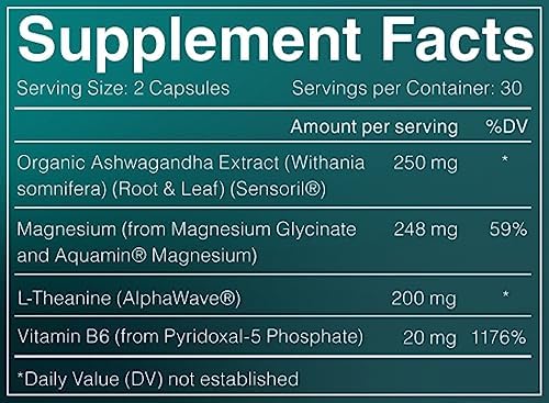 AshwaMag by GreenWave Nutrition | 5 Clinically Studied Ingredients | Happier & Motivated AshwaMag buy supplements canada