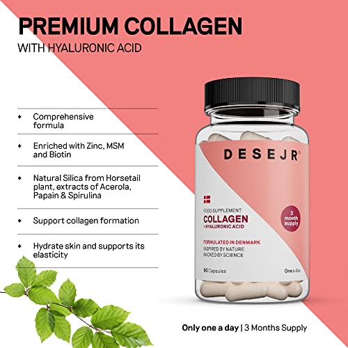DESEJR Collagen & Hyaluronic Acid 90 Capsules (3 Months) DESEJR buy supplements canada