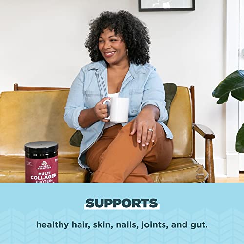 Collagen Powder Protein by Ancient Nutrition, Multi Collagen Vanilla Protein Powder Ancient Nutrition buy supplements canada