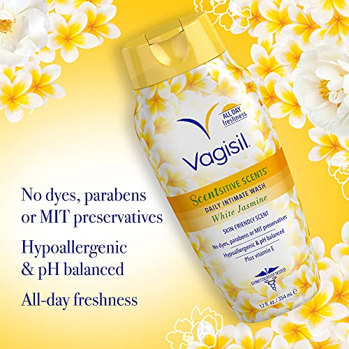 Vagisil Feminine Wash for Intimate Area Hygiene, Scentsitive Scents, pH Balanced and Gynecologist Tested Vagisil buy supplements canada