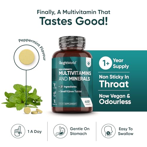 Multivitamin Tablets for Men & Women with 27 Active Multivitamins & Minerals Like Iron WeightWorld buy supplements canada