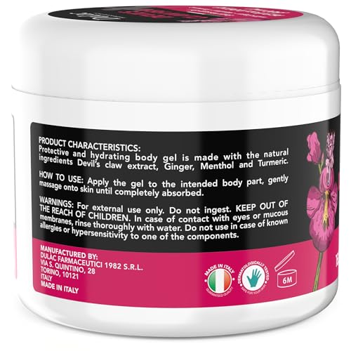 Dulac - Devil's Claw 98% Cream Maximum Strength 16.9 Fl Oz, Natural Joint and Muscle Comfort Cream, Enriched with Menthol for Cool Effect DULÀC FARMACEUTICI 1982 buy supplements canada
