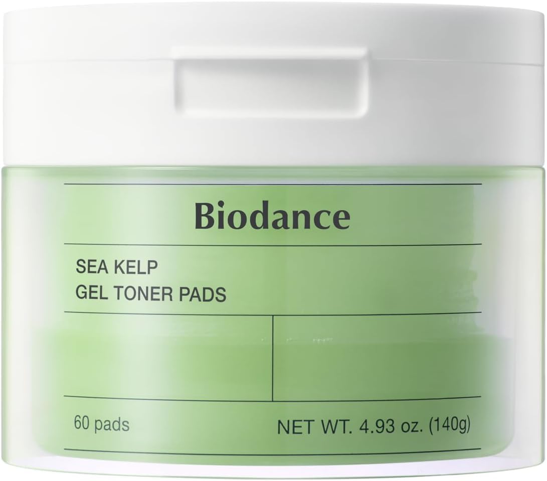 Biodance Sea Kelp Gel Toner Pads, Calming Toner Pads for Sensitive Skin, Oil & Sebum Control, Refreshing Blemish Care BIODANCE buy supplements canada