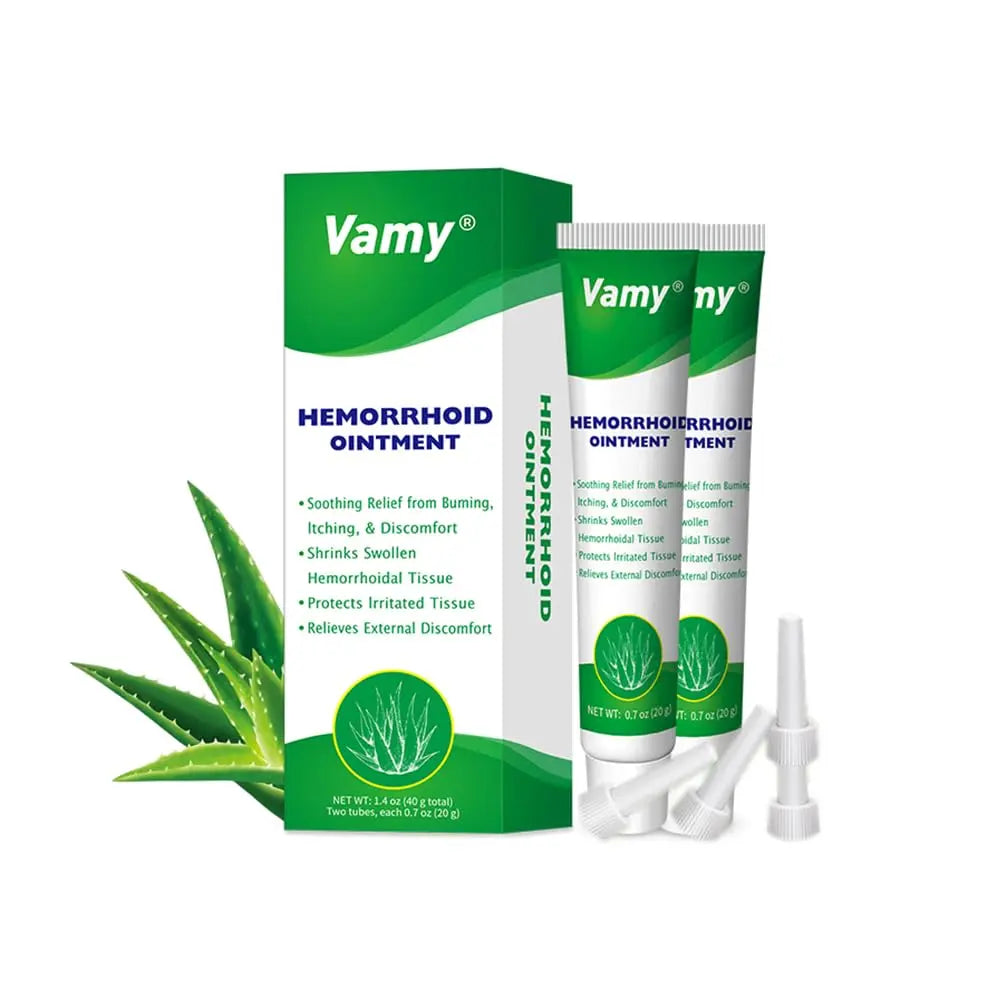 vamy Herbal Hemorrhoid Cream, Hemorrhoid Treatment and Hemorrhoids Cream with Lidocaine 4% and Phenylephrine HCI for Fast Relief of Pain, Swelling, Itching, Burning, Hemorrhoidal Treatment. 2 pc vamy buy supplements canada