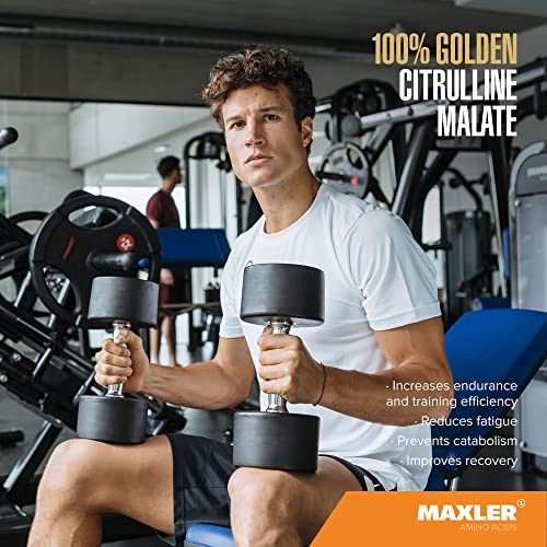 Maxler 100% Golden Citrulline Malate Powder - Vegan L-Citrulline DL-Malate 2:1 Amino Acid Maxler buy supplements canada