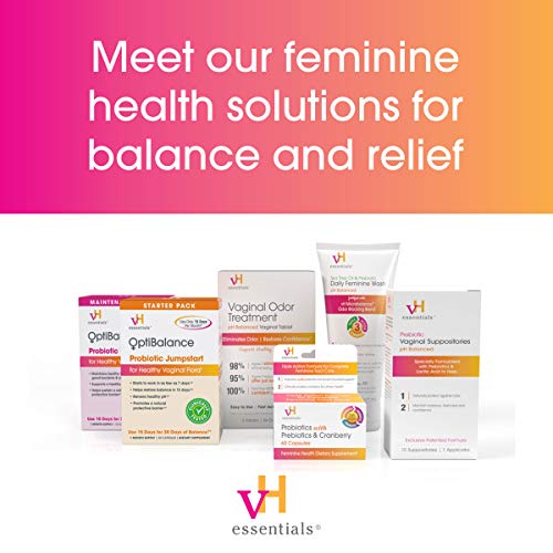 vH essentials Vitamin C Vaginal Tablet | Boric Acid Suppository Alternative | Supports Healthy pH and Eliminates vH essentials buy supplements canada
