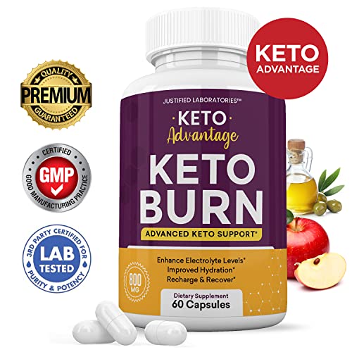 (2 Pack) Keto Advantage Keto Burn Pills Includes Apple Cider Vinegar goBHB Exogenous Justified Laboratories buy supplements canada