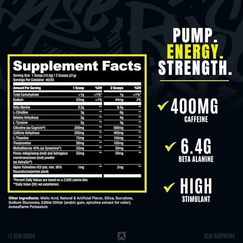 RYSE Up Supplements Signature Series Stim Daddy | Official Noel Deyzel High Stimulant RYSE Up Supplements buy supplements canada