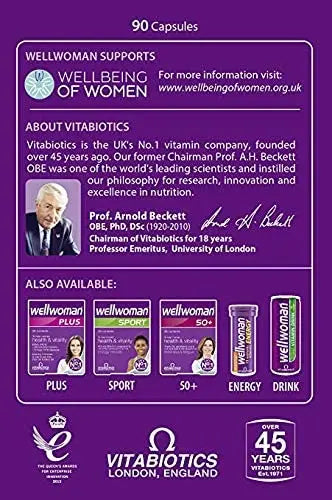 Vitabiotics Wellwoman Wellwoman 90 Tablets Wellwoman buy supplements canada
