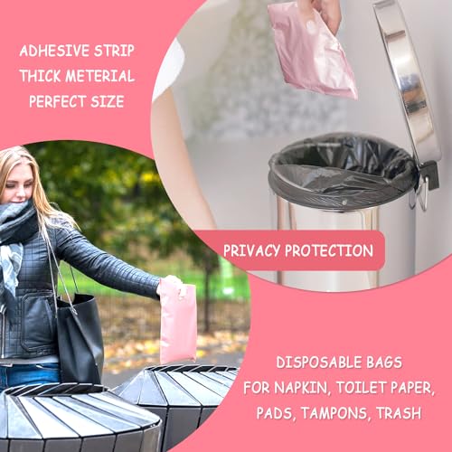 400 pcs Sanitary Napkin Disposal Bags, Feminine Personal Disposal Bags, Pink Feminine Hygiene Disposal HQSLsund buy supplements canada
