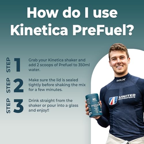 Kinetica PreFuel, Pre Workout, 5.9g Amino Acids & 2.3g BCAA's per Serving, 30 Servings Kinetica buy supplements canada