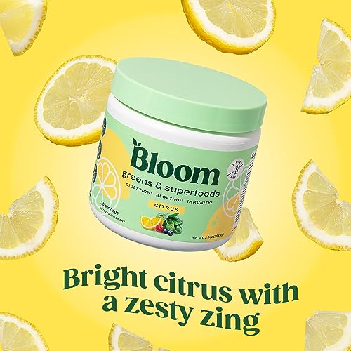 Bloom Nutrition Super Greens Powder Smoothie & Juice Mix (Citrus) Bloom Nutrition buy supplements canada