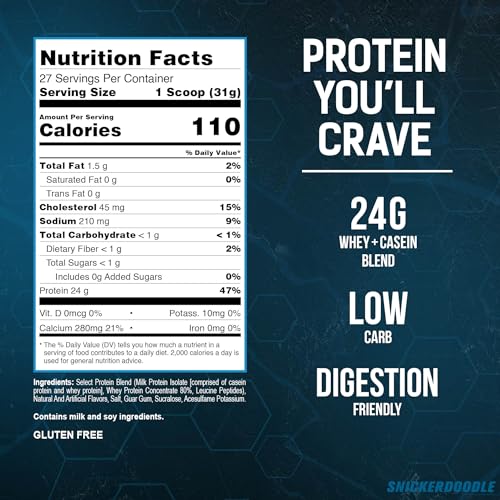 PEScience Select Low Carb Protein Powder, Snickerdoodle, 27 Serving, Keto Friendly PEScience buy supplements canada