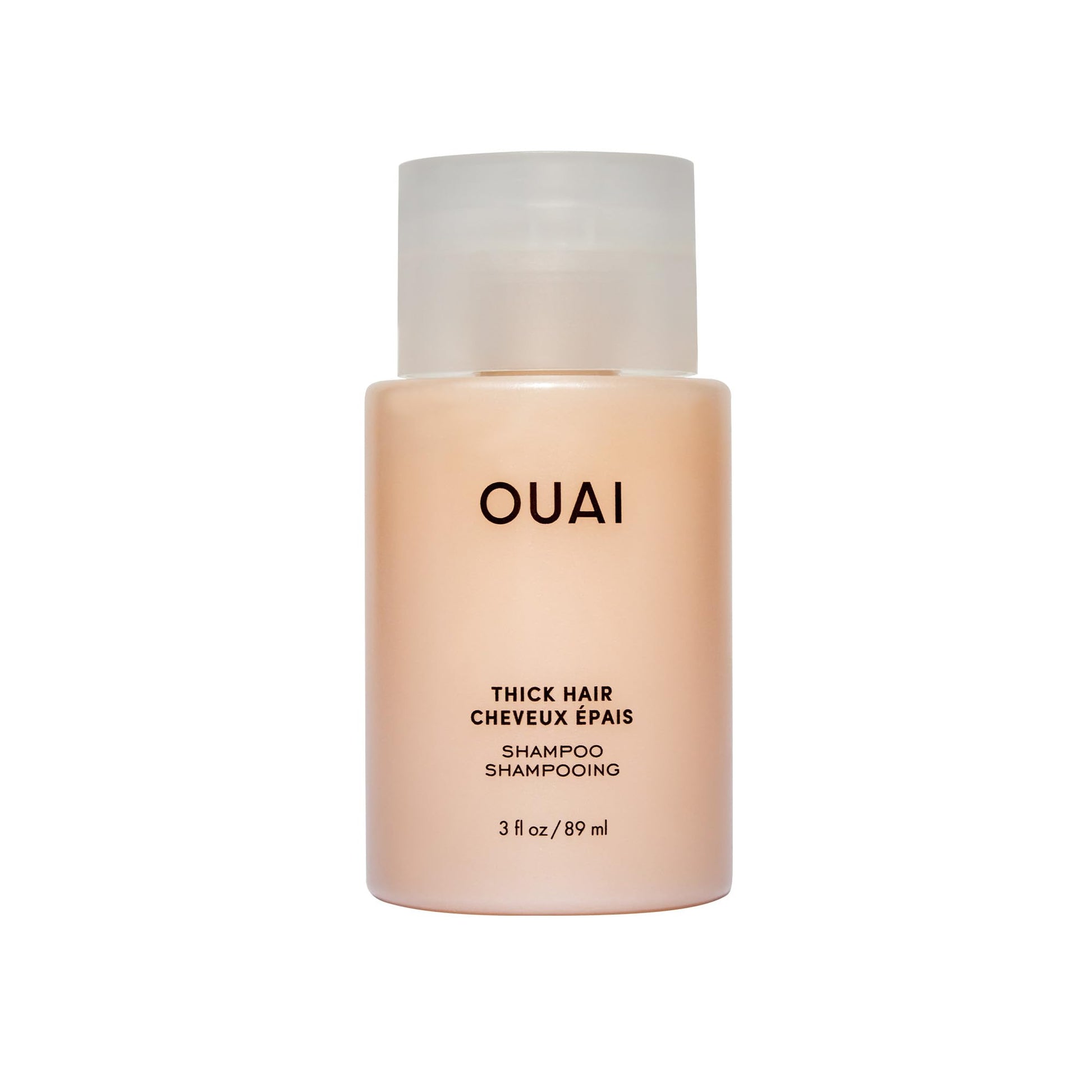 OUAI Thick Shampoo Travel Size - Moisturizing Shampoo with Keratin, Marshmallow Root, Shea Butter, Avocado Oil for Thick Hair - Strengthens & Hydrates - Paraben & Sulfate Free (3 Fl Oz) OUAI buy supplements canada
