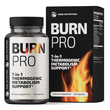 Burn Pro 7-in-1 Thermogenic Metabolism Booster | Weight Management Support Supplem Nobi Nutrition buy supplements canada