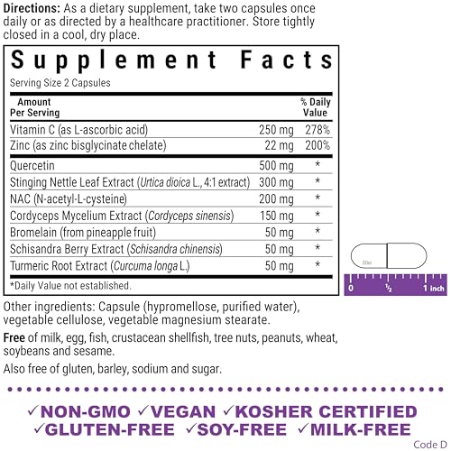 Bluebonnet Nutrition JustBreathe, Seasonal Support*, Non-GMO, Kosher Certified, Gluten-Free, Soy-Free, Dairy-Free, 30 Vegetable Capsules, 15 Servings BlueBonnet buy supplements canada