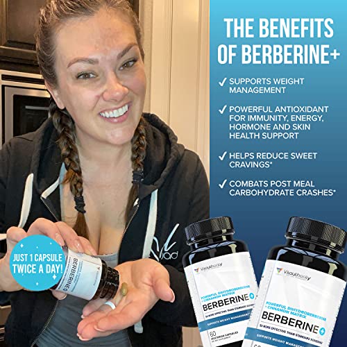 Vitauthority Extra Strength Berberine with Ceylon Cinnamon High Absorption Vitauthority buy supplements canada