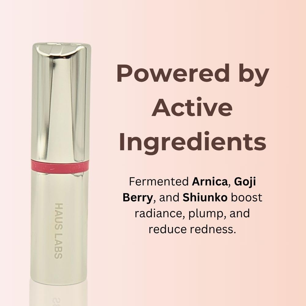 Haus Labs Color Fuse Longwear Hydrating Glassy Lip + Cheek Blush Balm Stick - Glassy Rosette Haus Laboratories buy supplements canada