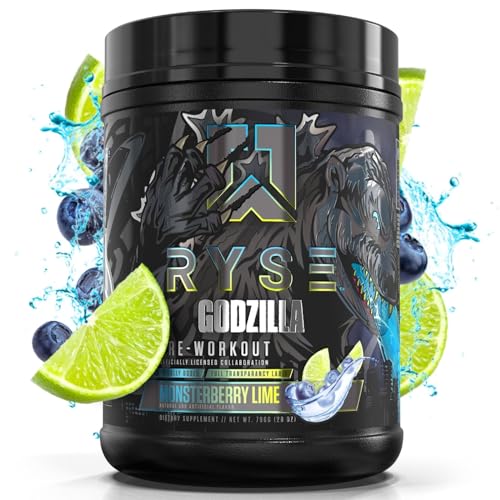 Ryse Noel Deyzel x Godzilla Pre Workout | Intense Pumps, Energy, & Focus | Citrulline & Beta RYSE Up Supplements buy supplements canada