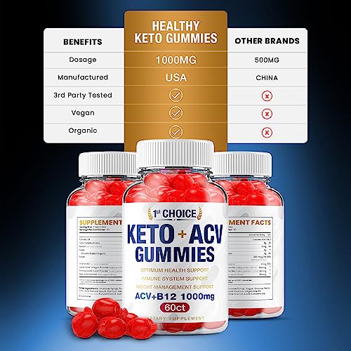 (2 Pack) 1st Choice Keto ACV Weight Loss Gummies Keto First Choice ACV Advanced Formula Rillvo buy supplements canada
