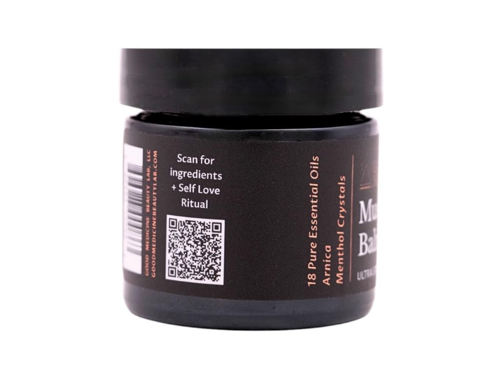 Muscle Balm - Relieves Sore Muscles and Joints, Ease and Soothe Discomfort Due to Muscle and Joint Soreness and Aches. Ultra Relief Formula (1 Ounce) GOOD MEDICINE INTUITIVE SKINCARE buy supplements canada