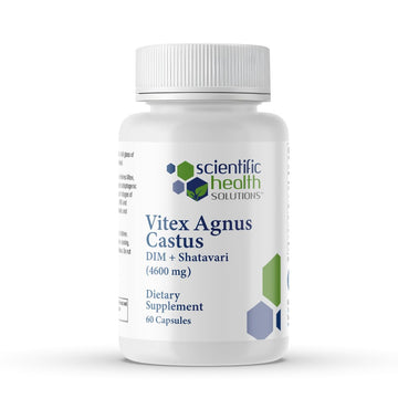 Vitex + DIM + Shatavari Hormone Balance Supplement – PMS, Menopause & Cycle Support for Women – Adaptogenic Complex with Maca, Ashwagandha, Dandelion – Vegan – 60 Capsules Scientific Health Solutions buy supplements canada
