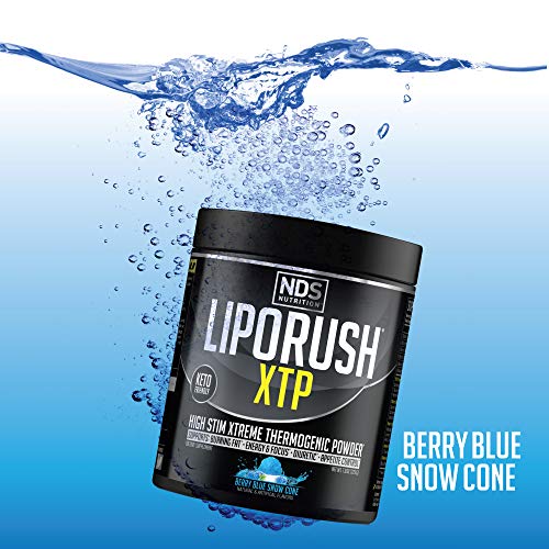 LIPORUSH NDS Nutrition XTP Thermogenic Fat Burner with L-Carnitine - Energy, Focus LIPORUSH buy supplements canada