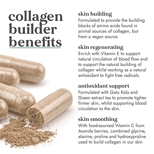 Fushi Vegan Collagen Booster, Vegan Amino Acids, with Vitamin C, E, Biotin Fushi buy supplements canada