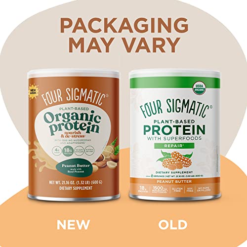 Four Sigmatic Organic Plant-Based Protein Powder Peanut Butter Protein with Lion’s Mane Four Sigmatic buy supplements canada