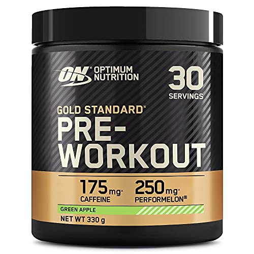 Optimum Nutrition Gold Standard Pre Workout Green Apple Flavoured Powder, 330g Optimum Nutrition buy supplements canada