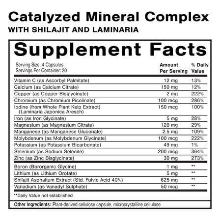 Quicksilver Scientific Dr. Shade's Catalyzed Mineral Complex Quicksilver Scientific buy supplements canada