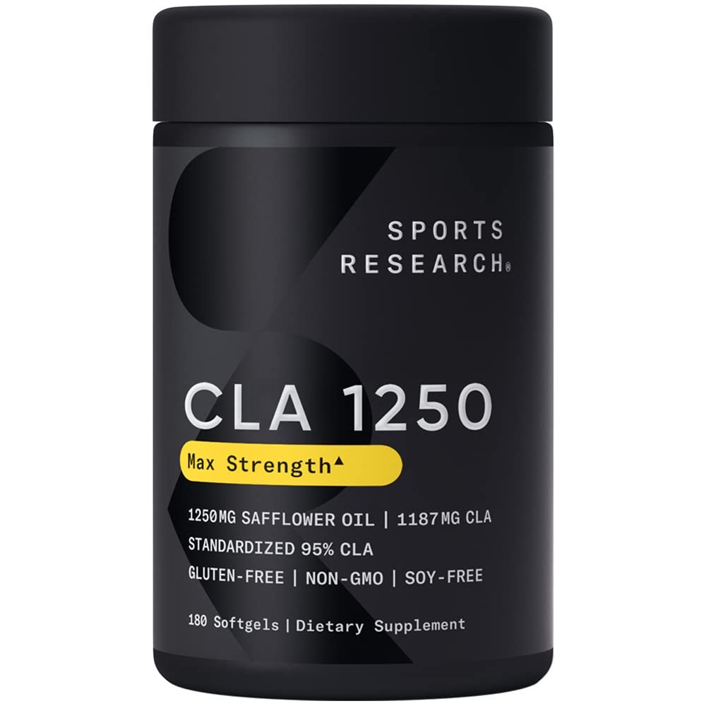 Sports Research CLA - 1250mg with Active Conjugated Linoleic Acid for Men and Women Sports Research buy supplements canada
