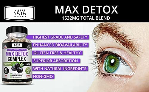 Kaya Naturals - Max Detox - 100% Natural, Healthy, Safe & New, Pure Herbal Ingredients Kaya Naturals buy supplements canada