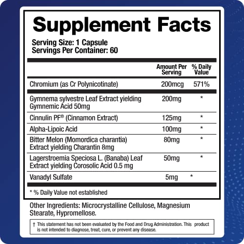 BioMatrix Blood Sugar Support Supplement w/Cinnamon, Gymnema, Lipoic Acid, Vanadyl BioMatrix buy supplements canada