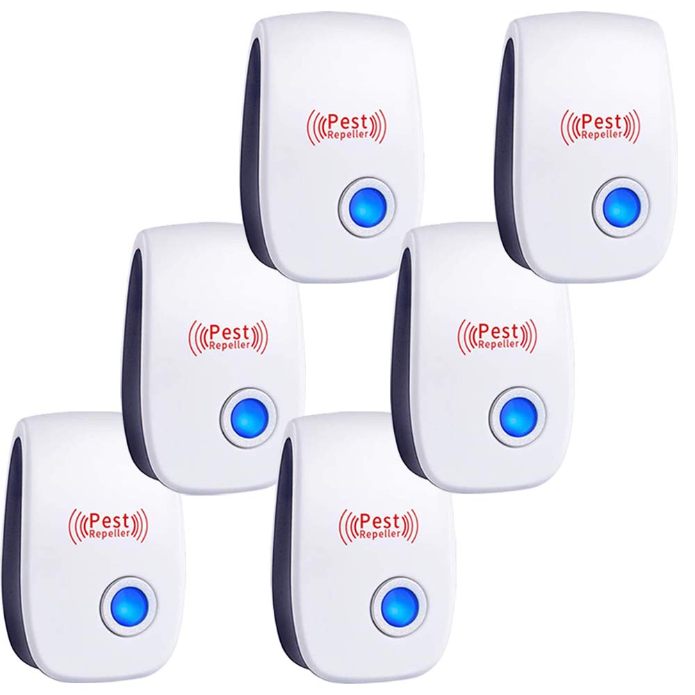 Ultrasonic Pest Repeller 6 Packs Electronic Plug in Indoor Sonic Repellent Palmandpond buy supplements canada