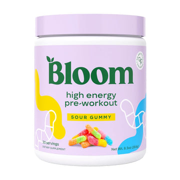 Bloom Nutrition High Energy Pre Workout Powder, Amino Energy with Beta Alanine Bloom Nutrition buy supplements canada