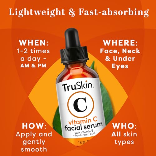 TruSkin Naturals Vitamin C Face Serum Anti Aging Face & Eye Serum TruSkin Naturals buy supplements canada