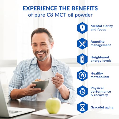 BioTrust Keto Elevate – Pure C8 MCT Oil Powder – Ketogenic Diet Supplement BioTrust buy supplements canada