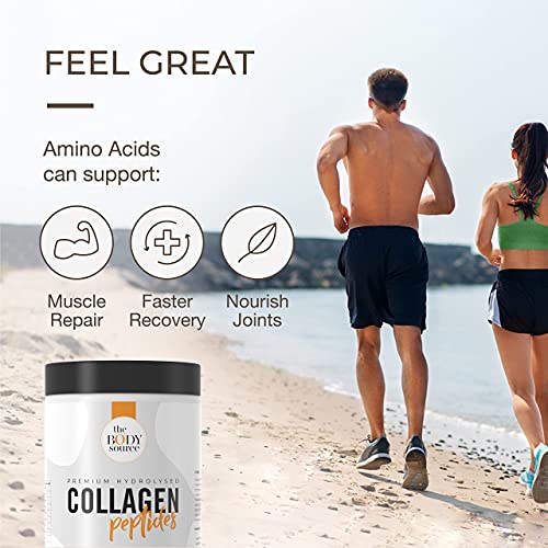 The Body Source Premium Hydrolysed Collagen Powder – 400g Unflavoured Bovine Collagen The Body Source buy supplements canada
