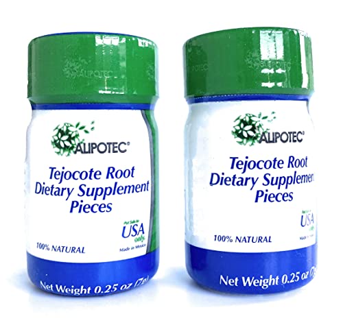 ELVPOTEC Original Mexican Raiz de Tejocote Root- 90 Pieces for One-Month Supply Alipotec buy supplements canada