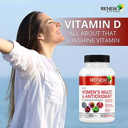 Renew Actives Women's Multi-Vitamin & Antioxidant: Daily Health Supplement for Woman Renew Actives buy supplements canada