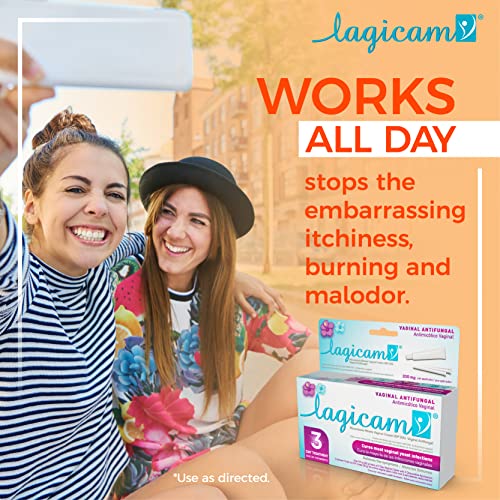 Lagicam Vaginal Yeast Infection, Antifungal 3 Day Miconazole Nitrate Treatment Cream, Relief for Itching LAGICAM V buy supplements canada