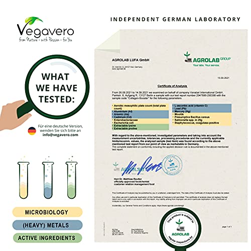 Vegavero Vegan Collagen Supplement | 2000mg | Complex with L-Lysine, L-Proline, Vitamin C (Acerola) & Superfoods Extracts Vegavero buy supplements canada