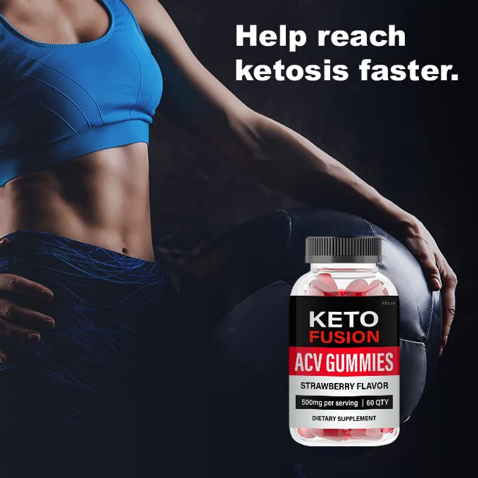 kivus Keto Fusion Gummies - Keto Fusion ACV Gummies (Single, 60 Gummies) kivus buy supplements canada