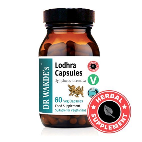 DR WAKDE's Organic Lodhra Capsules (Symplocos racemosa) I 100% Natural Herbal Supplement I 60 Veggie Capsules DR WAKDE's buy supplements canada